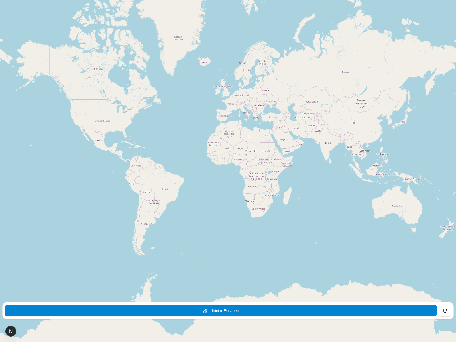 Scanner vista principal