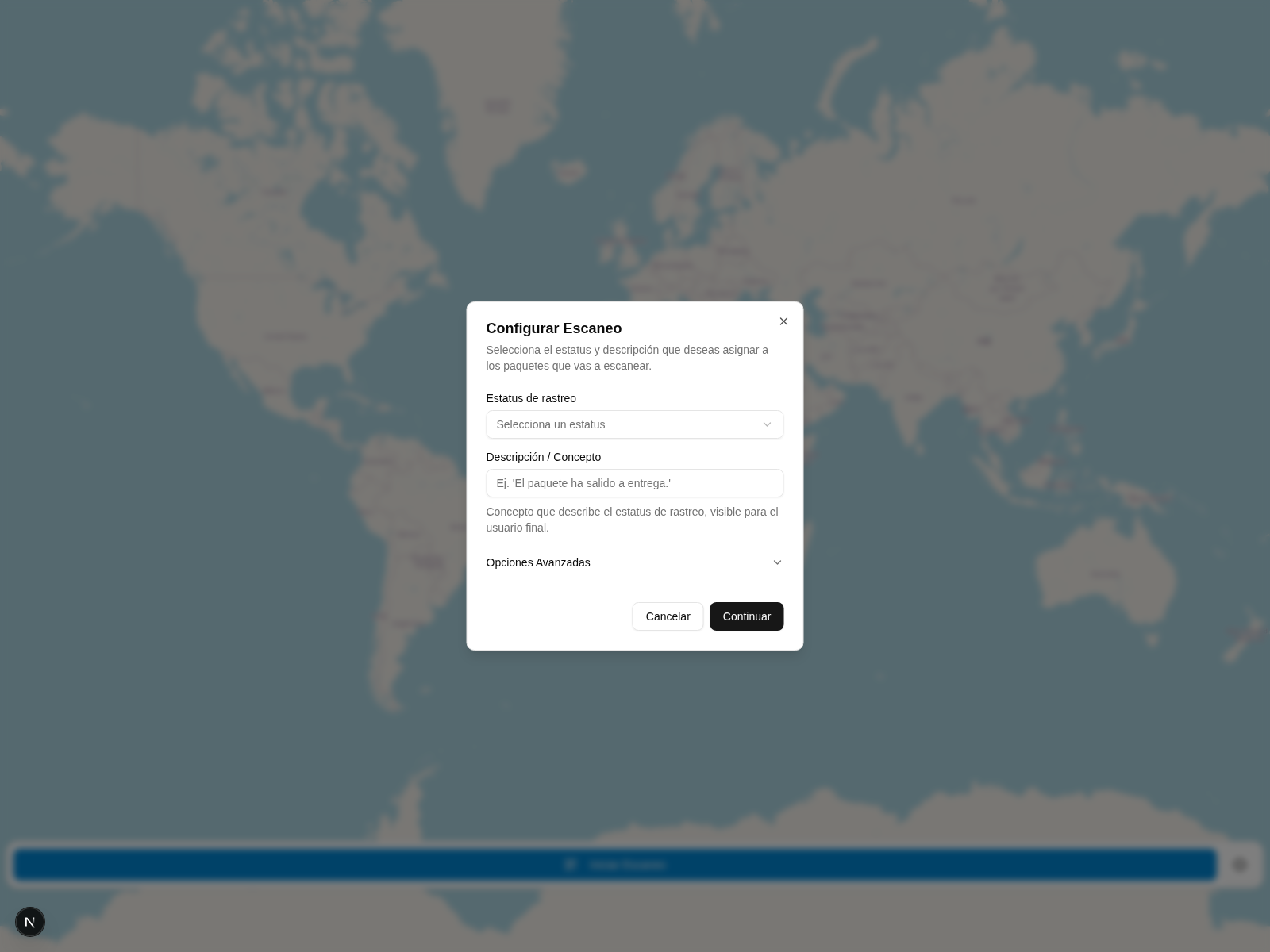 Scanner configurar escaneo